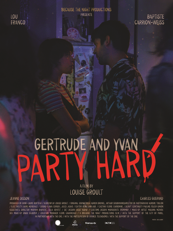 Poster Gertrude et Yvan Party Hard
