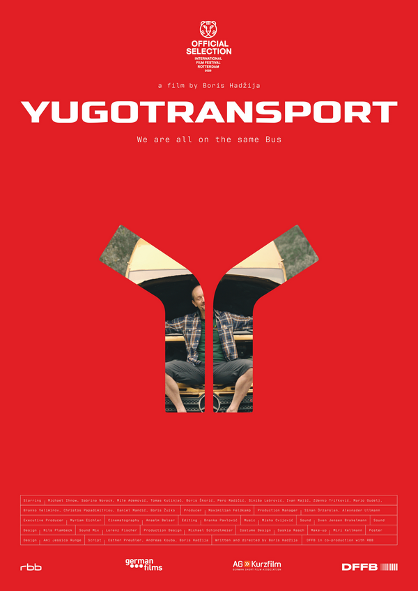Poster Yugotransport – Wir sitzen alle im selben Bus