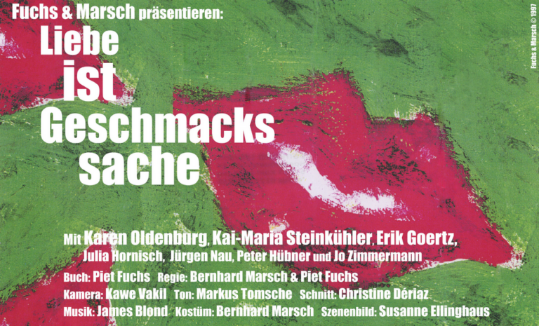 Poster Liebe ist Geschmackssache