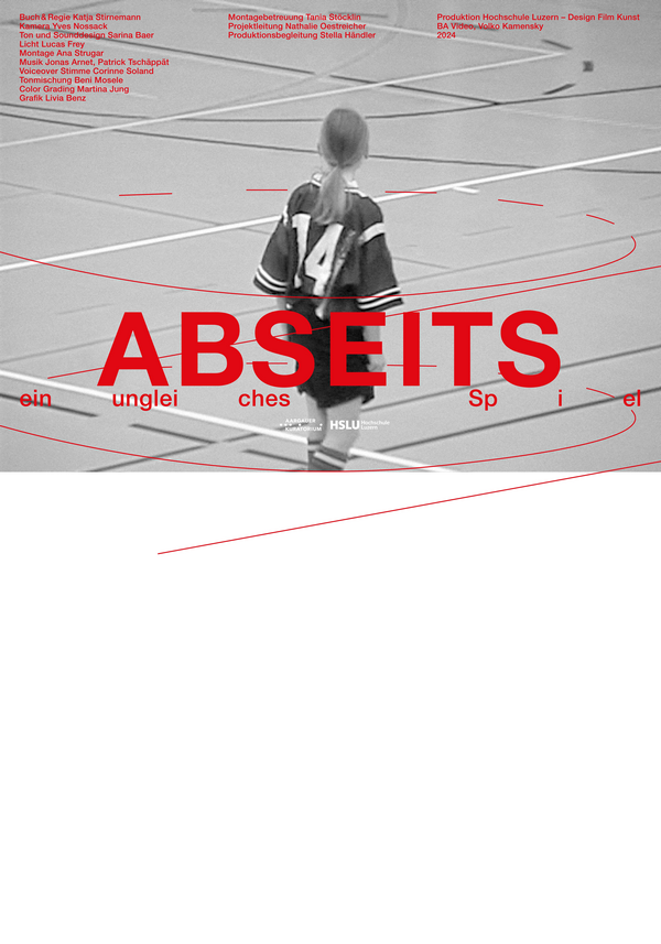 Poster Abseits – ein ungleiches Spiel