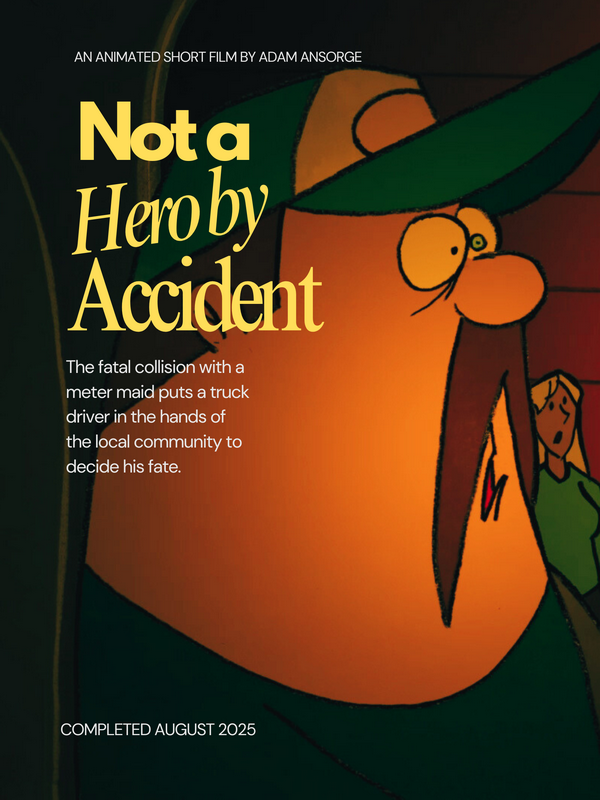 Poster Not a Hero by Accident