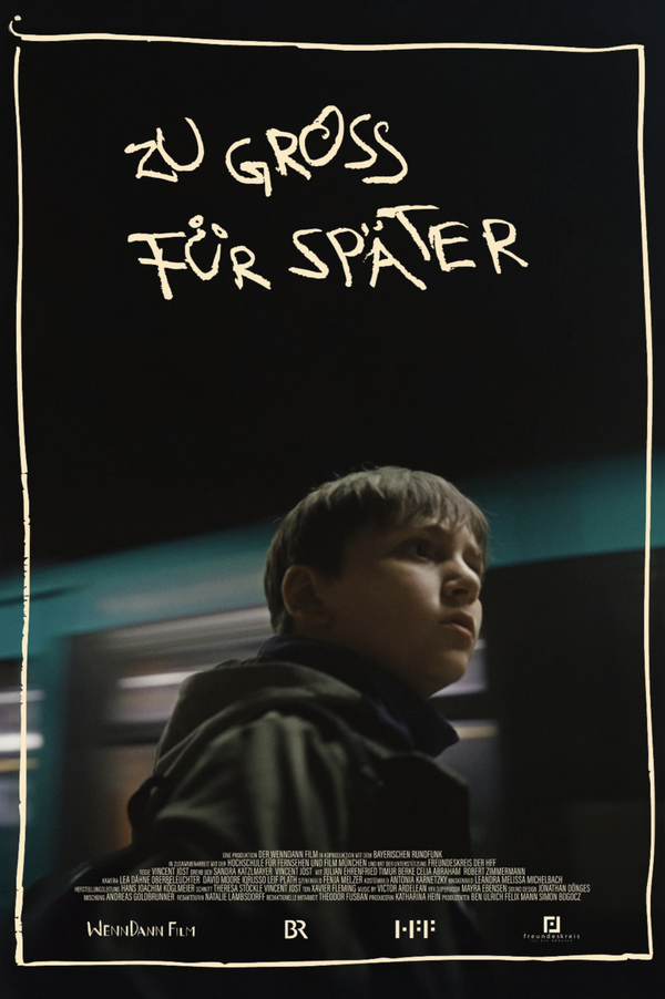 Poster Zu groß für später